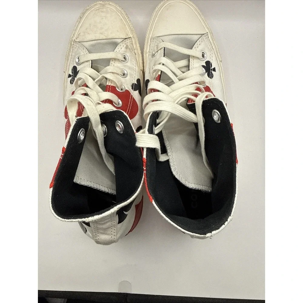 Converse Chuck Taylor Deck of Cards HighTops Mens 8 Womens 10